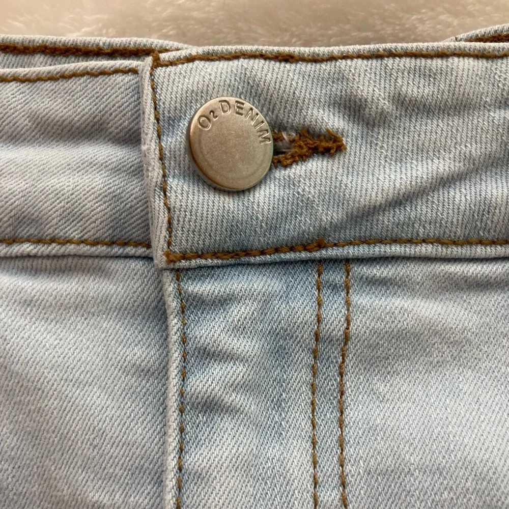O2 Denim Mini Skirt Size Medium - Picture 8 of 8